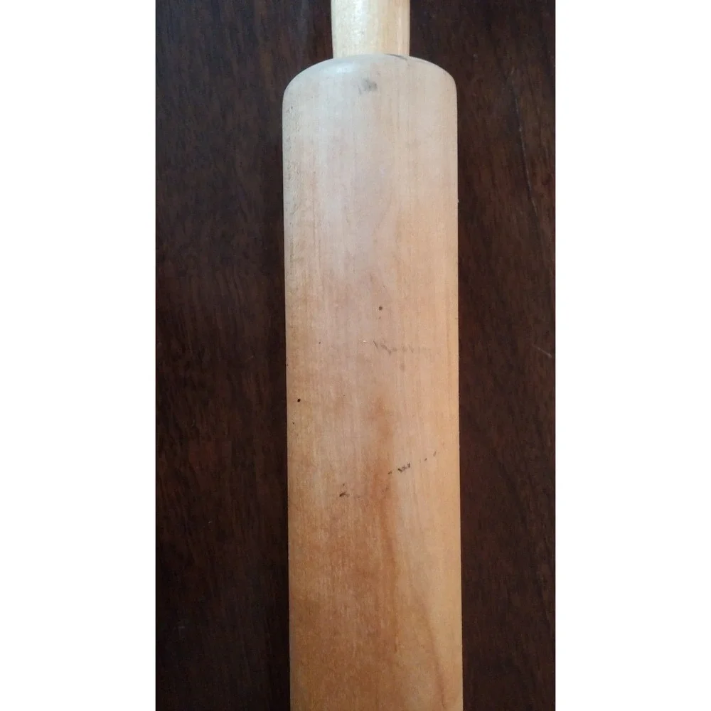 Wood‎ rolling pin